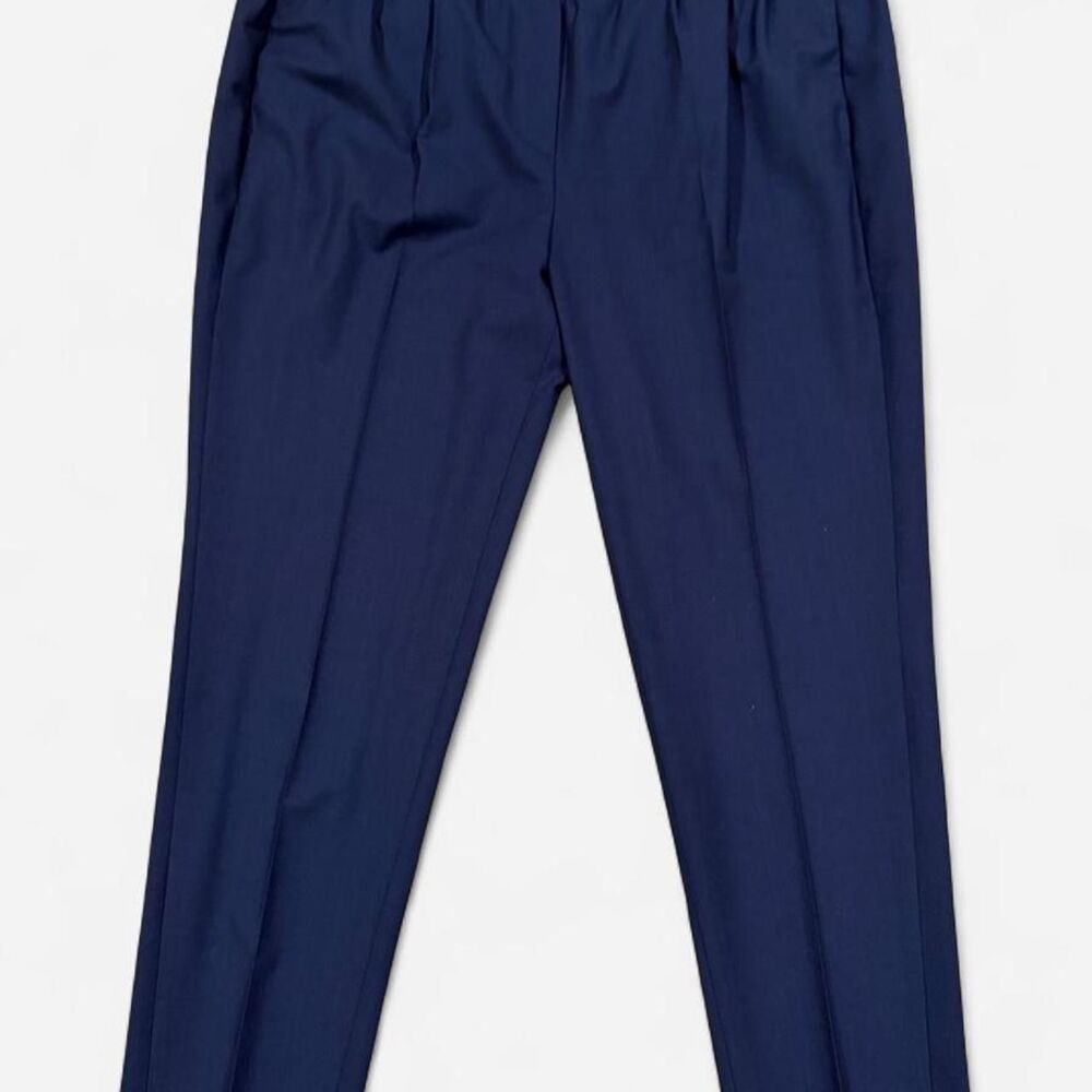 Brunello-cucinelli Women's Navy and Blue Trousers